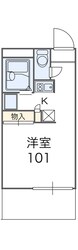 レオパレスヴィラの物件間取画像